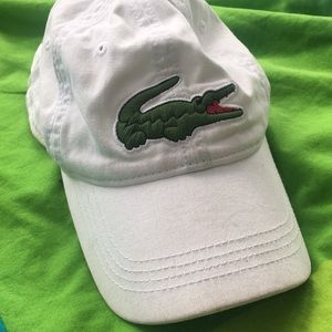 Lacoste big croc hat